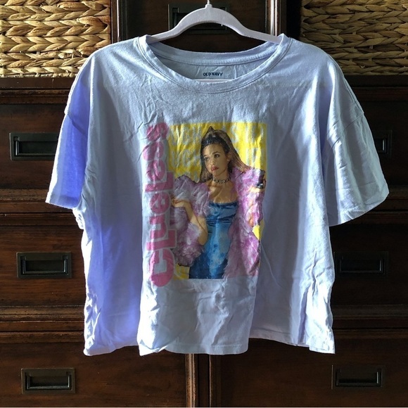 Old Navy Clueless semi-cropped boxy graphic tee in size XL Tall - Picture 1 of 5